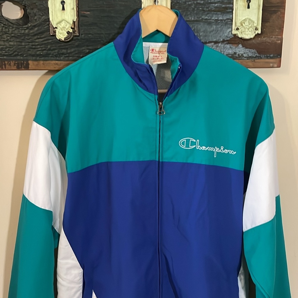 Champion Reverse Weave Colour Block Windbreaker J… - image 8